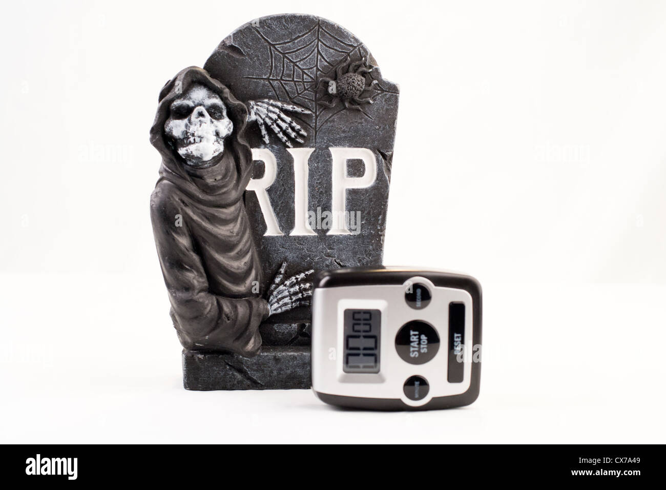 Times up RIP Stock Photo