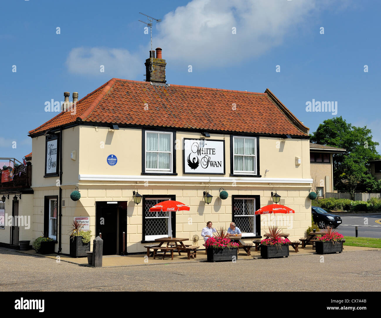 The white swan public house great yarmouth norfolk england uk Stock ...