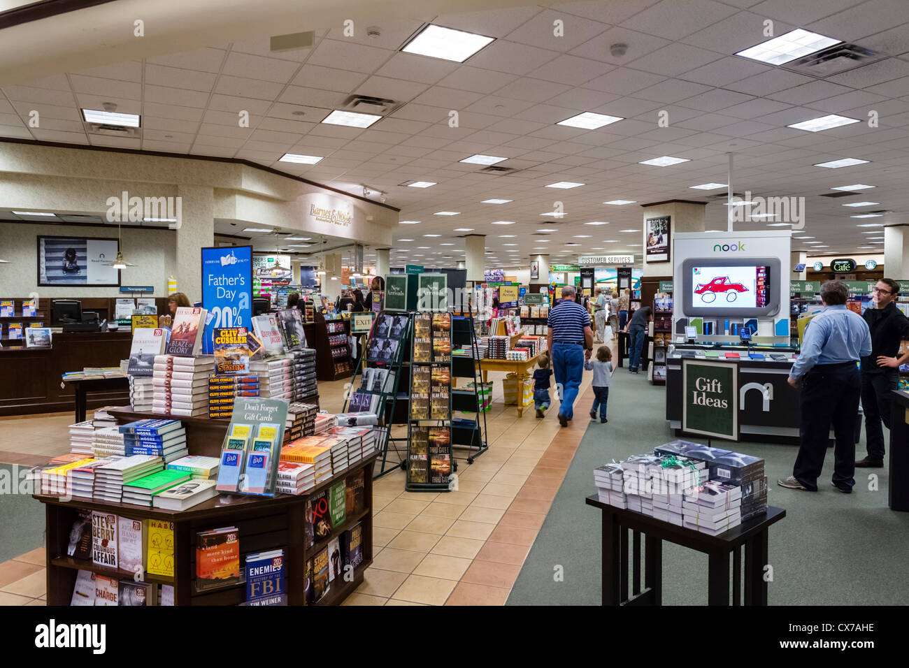 Barnes and Noble book store in the Mall of America, Bloomington, Minneapolis, Minnesota, USA Stock Photo