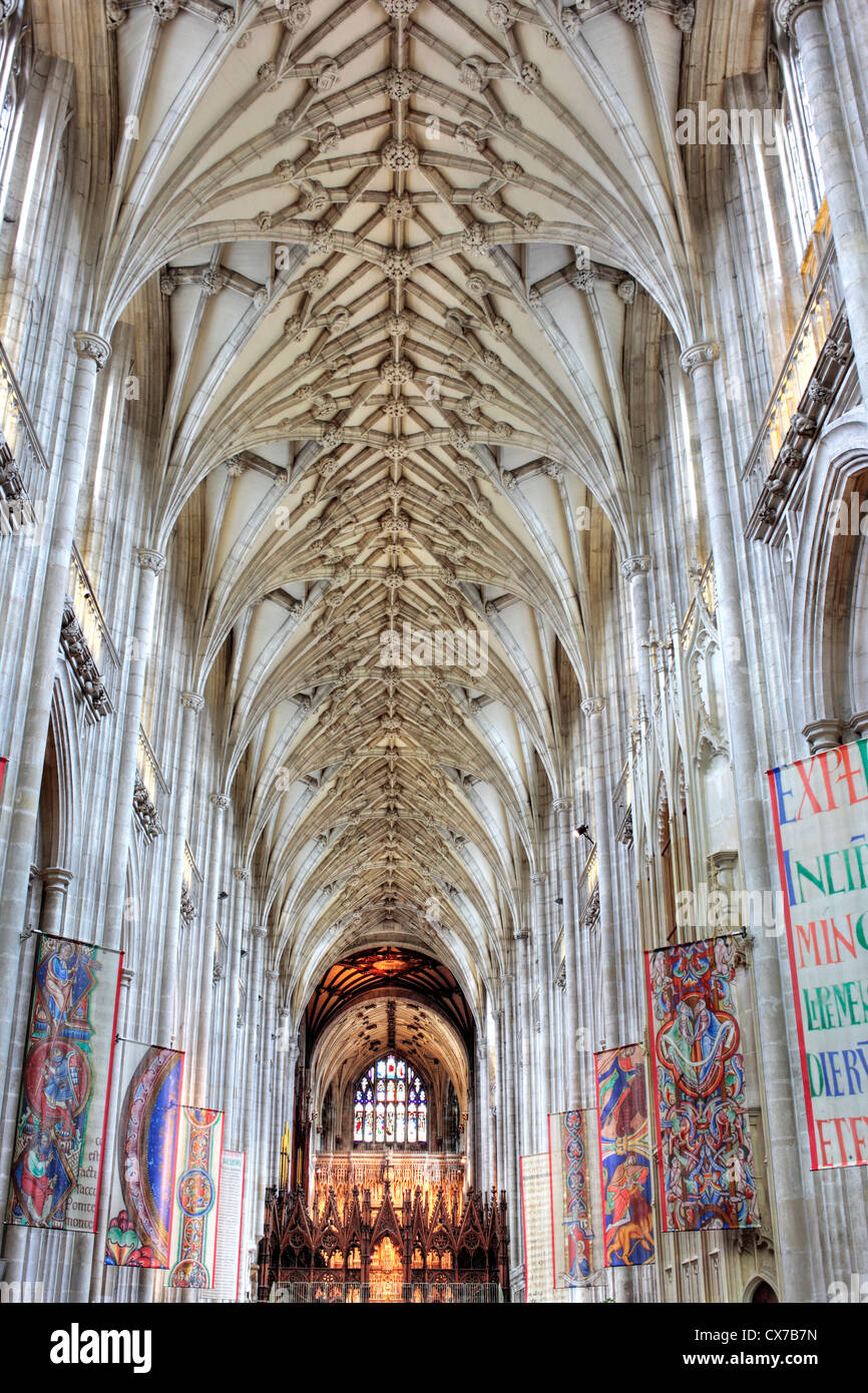 Winchester Cathedral, Winchester, Hampshire, UK Stock Photo