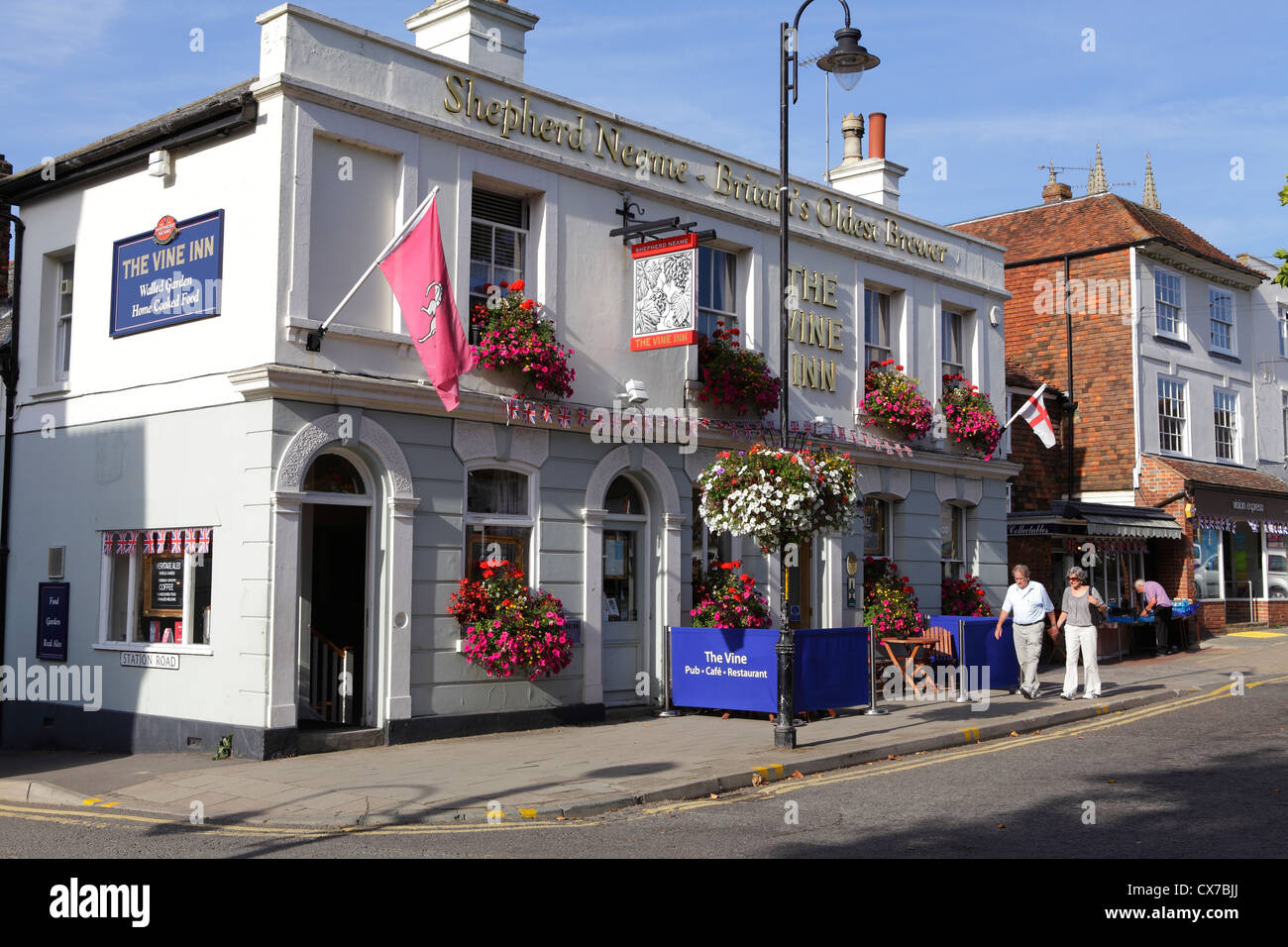 The Vine Inn Tenterden Kent UK GB Stock Photo Alamy