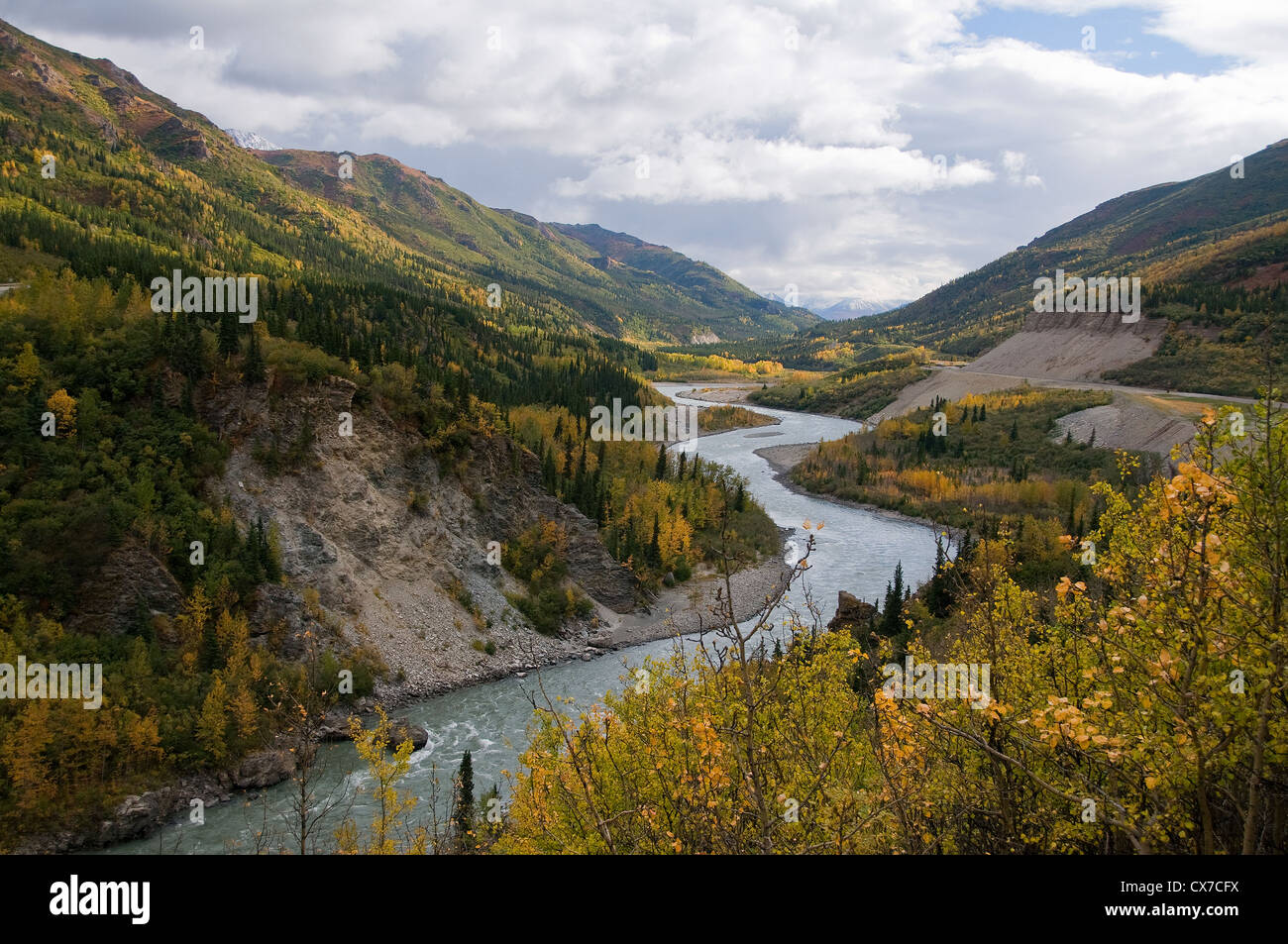 images Nenana River Denali alamy