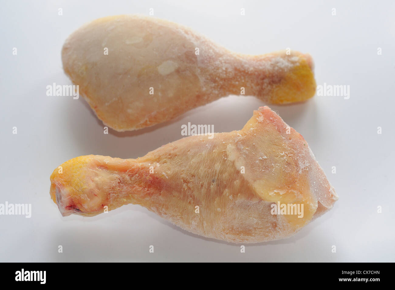Frozen Chicken Legs Stock Photo Alamy