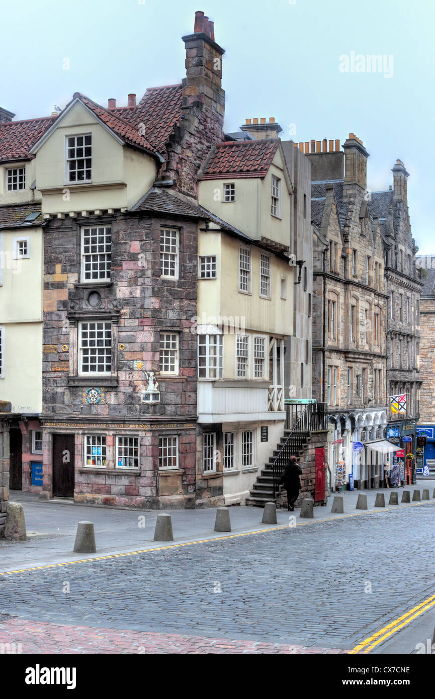 John Knox House, Royal Mile, Edinburgh, Scotland, UK Stock Photo