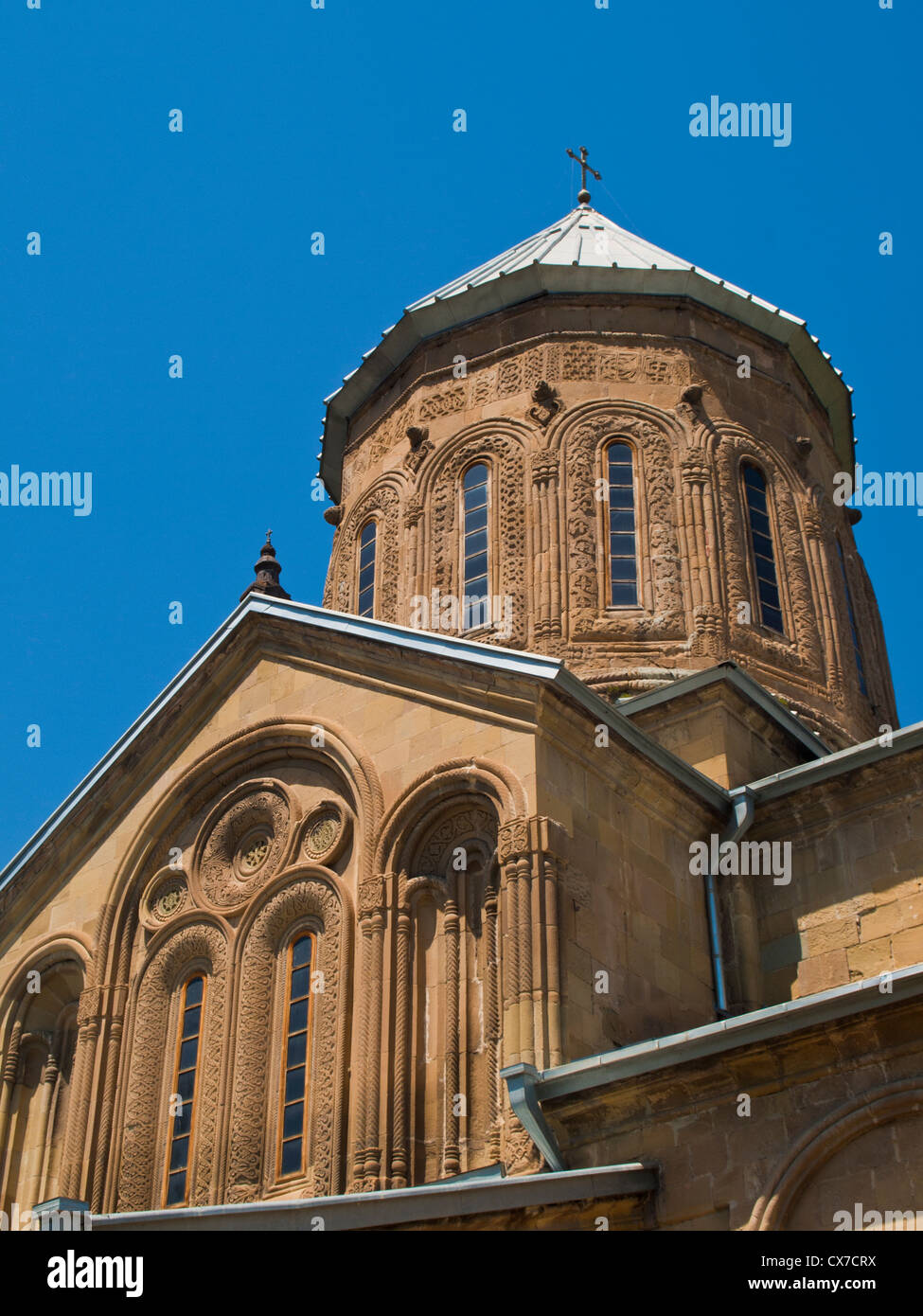 Mtskheta Samtravo church Stock Photo