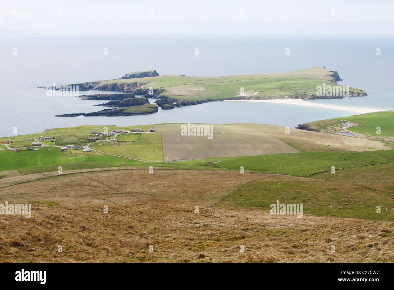 St Ninian's Isle Mainland, Shetland, UK LA005723 Stock Photo