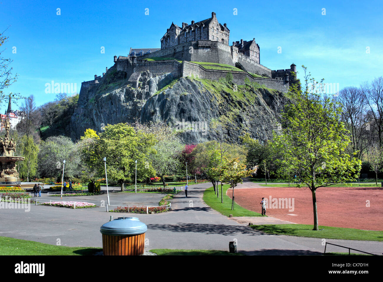 Edinburgh Castle, Edinburgh, Scotland, UK Stock Photo