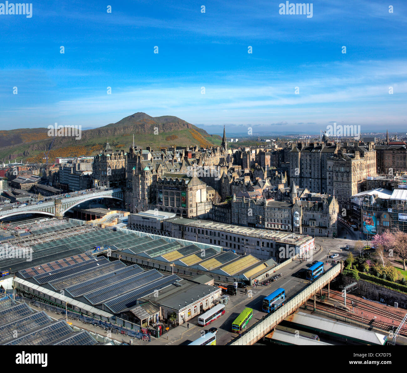 Waverley railway station, Edinburgh, Scotland, UK Stock Photo Alamy
