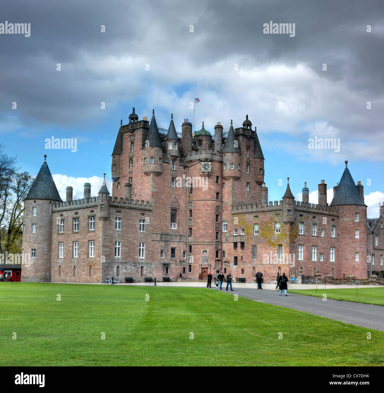 Glamis Castle, Angus, Scotland, UK Stock Photo