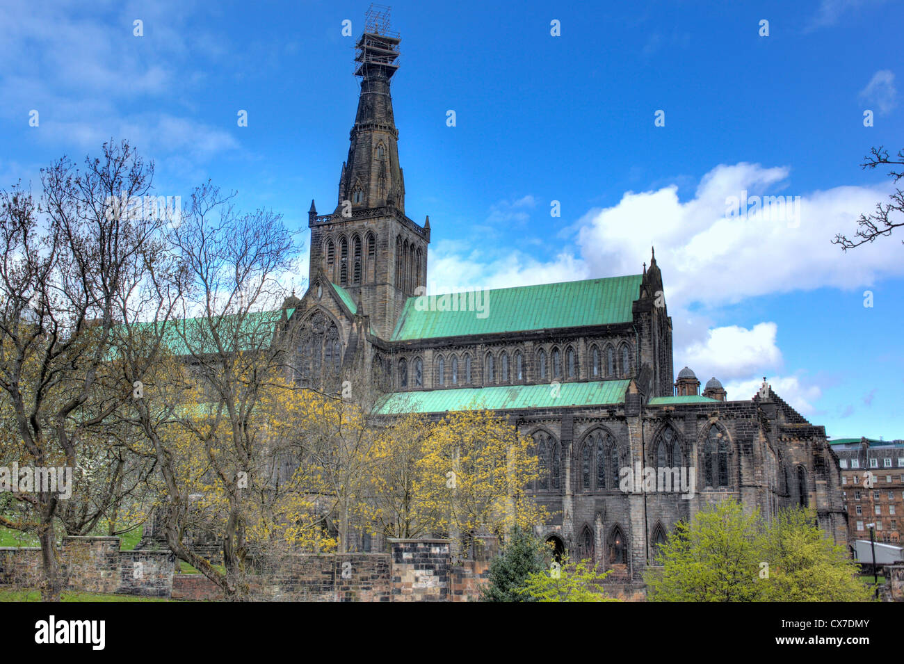 St Mungo cathedral, Glasgow, Scotland, UK Stock Photo