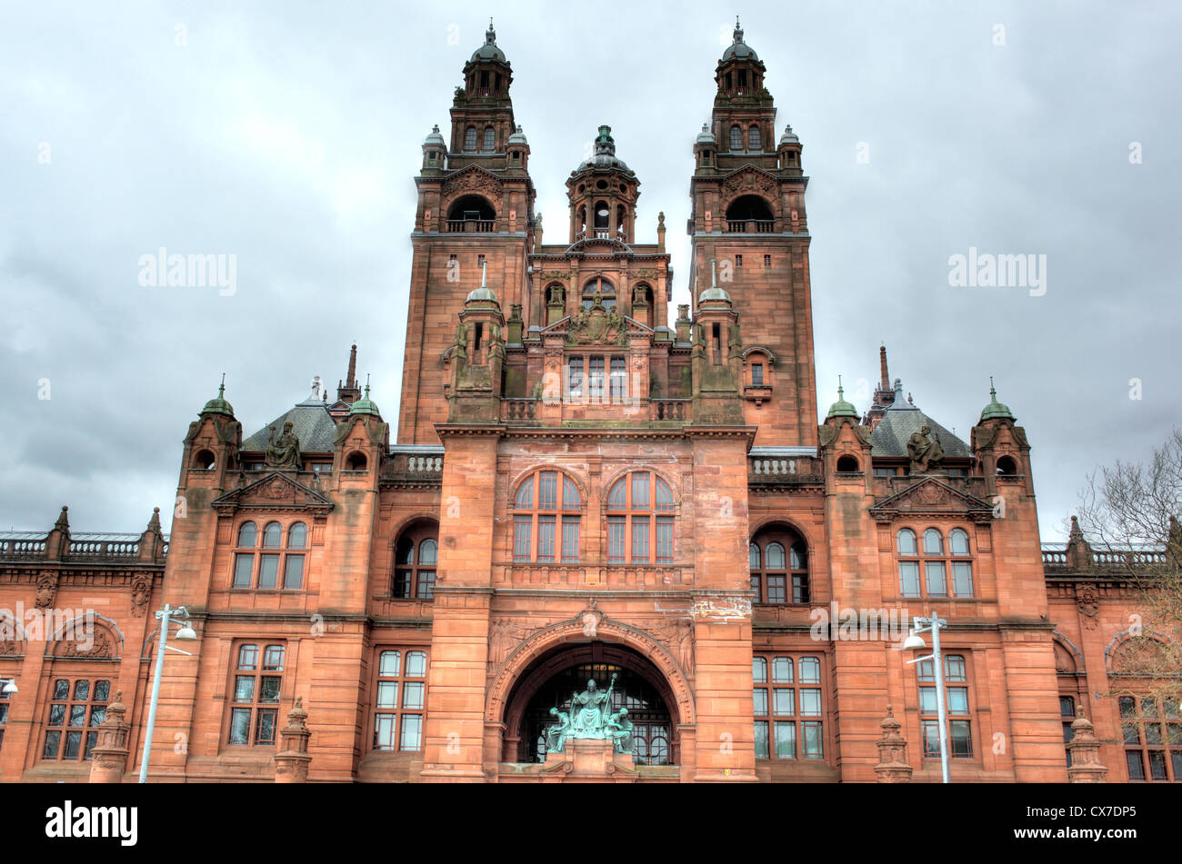 Kelvingrove Art Gallery and Museum, Glasgow, Scotland, UK Stock Photo