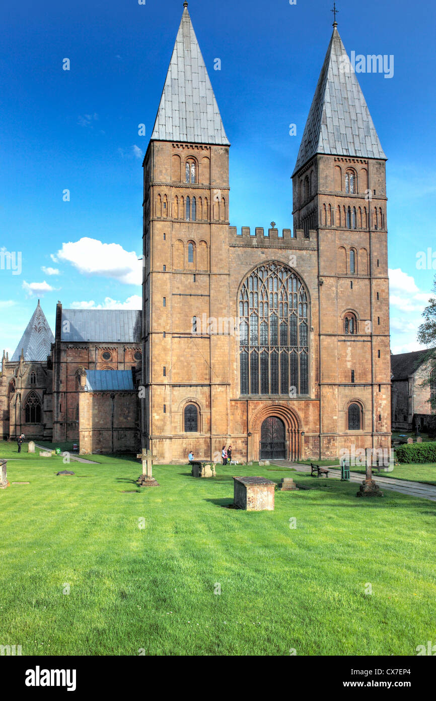 Southwell Minster (12th century), Southwell, Nottinghamshire, England, UK Stock Photo Alamy