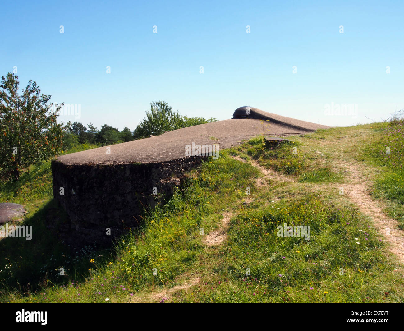 Fort de Vaux Stock Photo Alamy