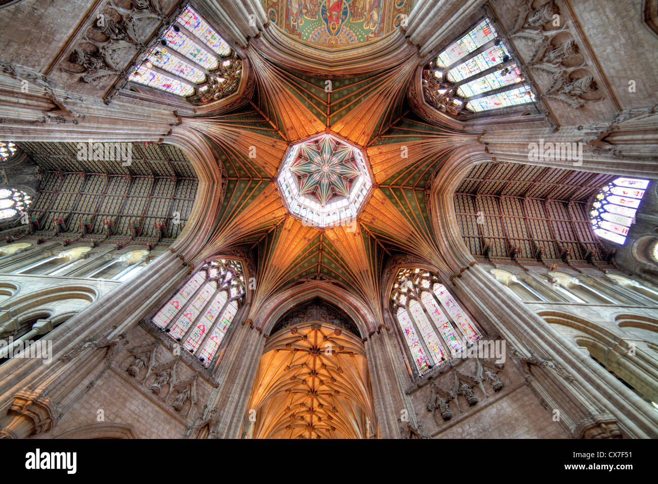 Ely Cathedral, Ely, Cambridgeshire, England, UK Stock Photo