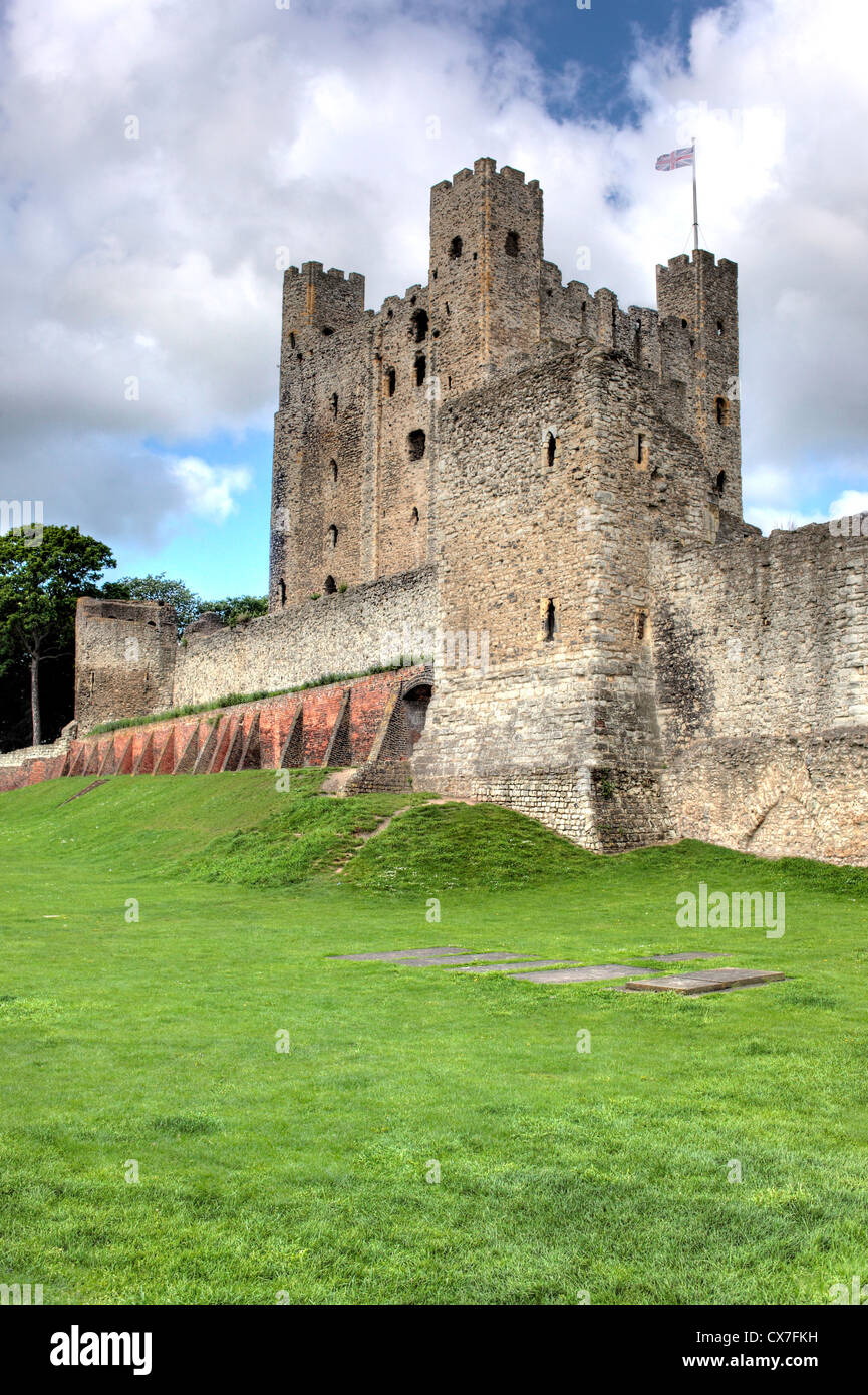 Rochester castle, Rochester, Kent, England, UK Stock Photo - Alamy