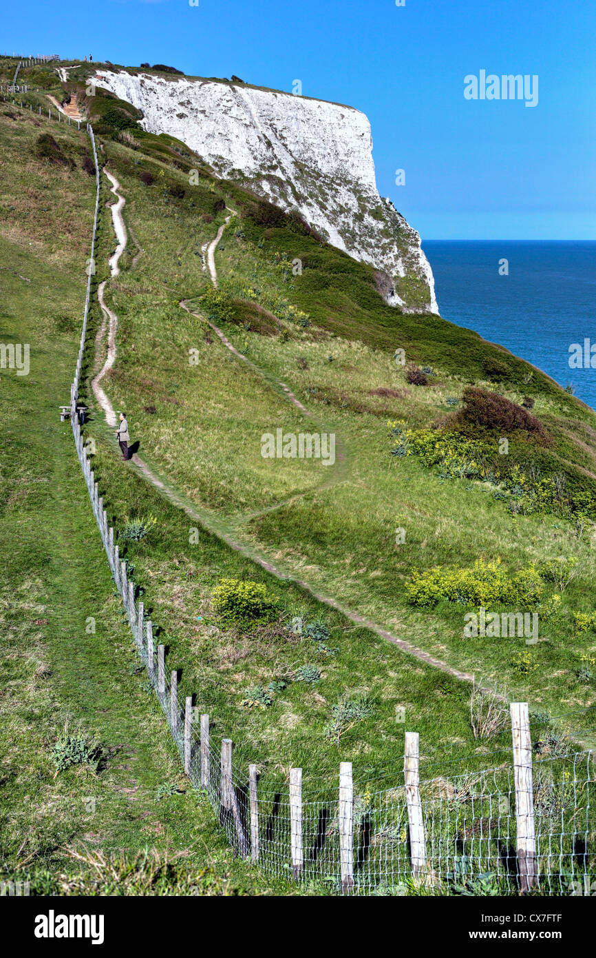 White Cliffs of Dover, Dover, Kent, England, UK Stock Photo - Alamy