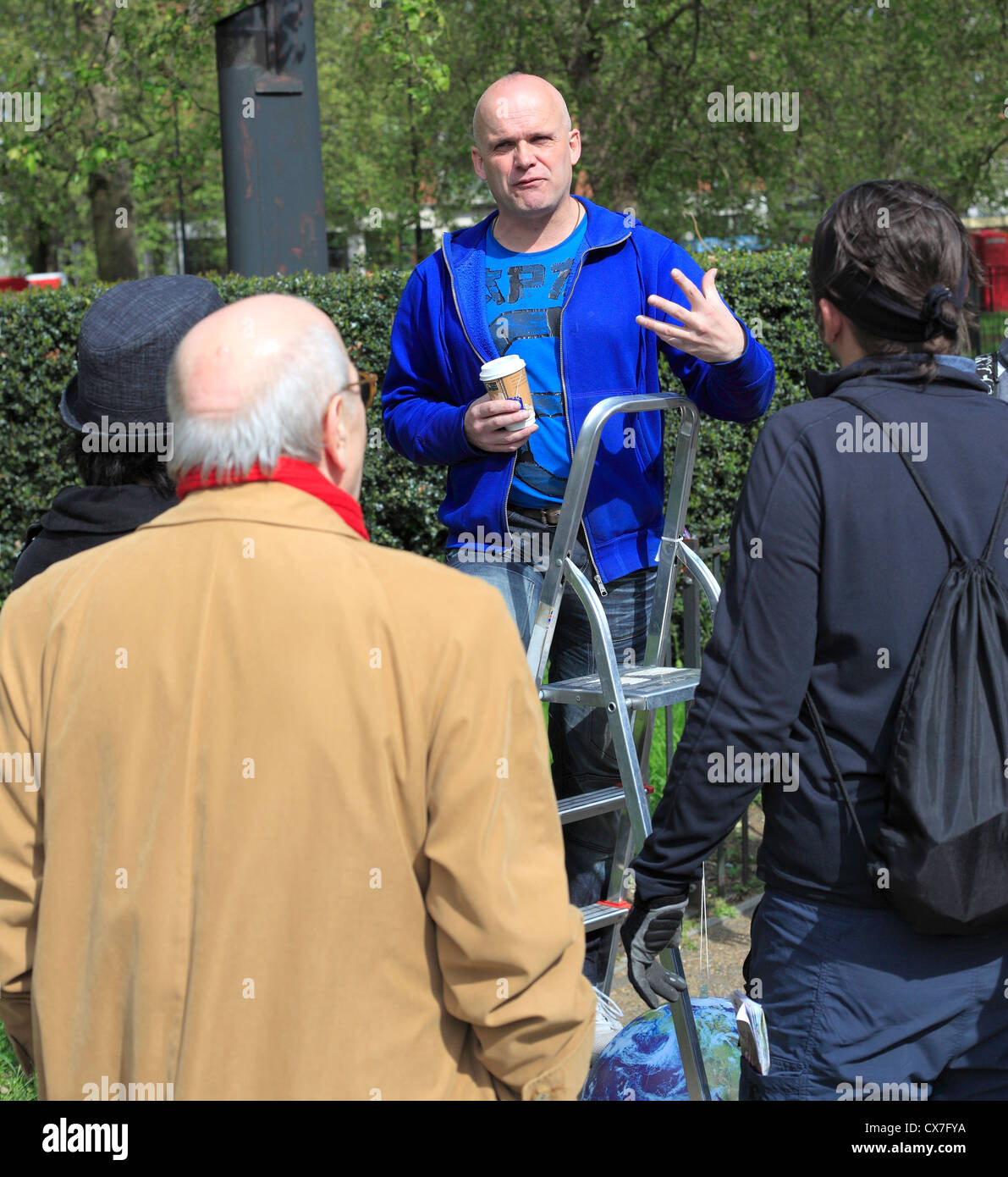 Speakers' Corner in Hyde Park, London, UK Stock Photo Alamy