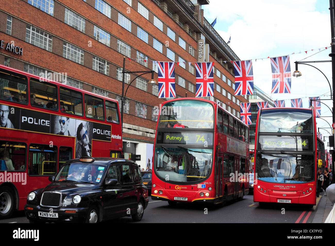 Oxford street, London, UK Stock Photo