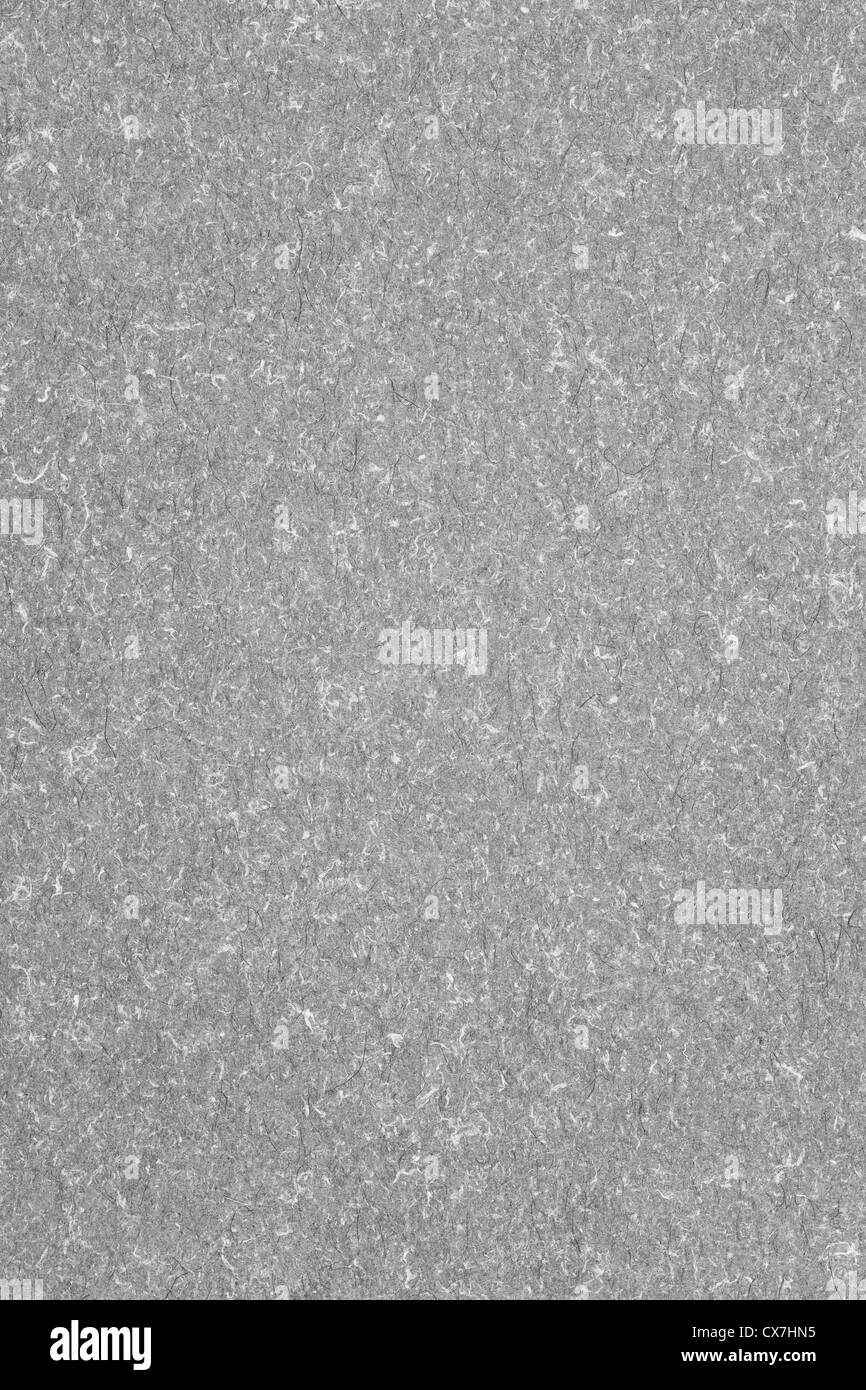 gray blotting paper background, rough cardboard texture Stock Photo