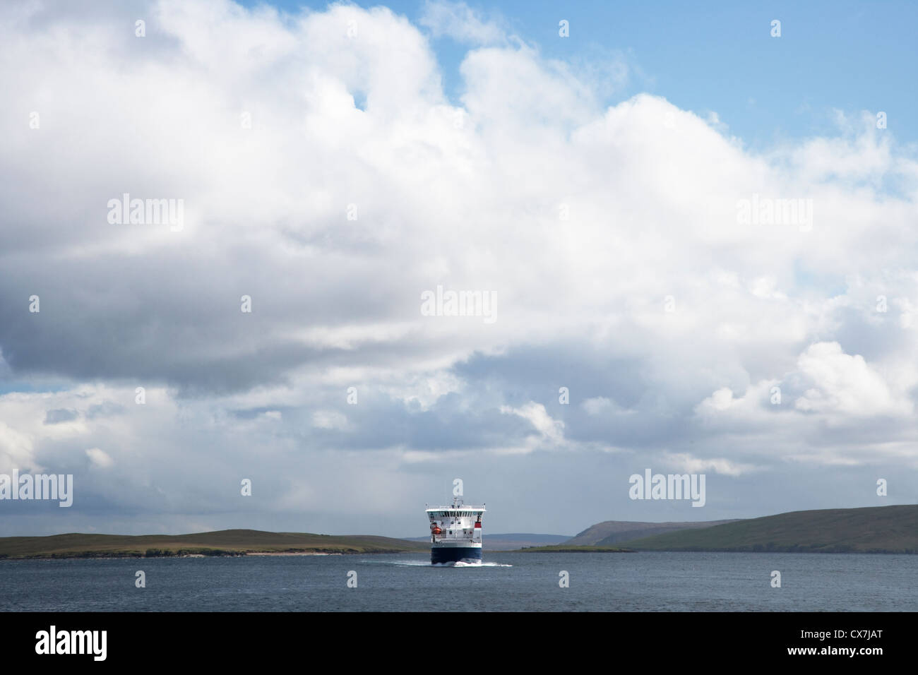 Yell Ferry Shetland, UK LA005824 Stock Photo