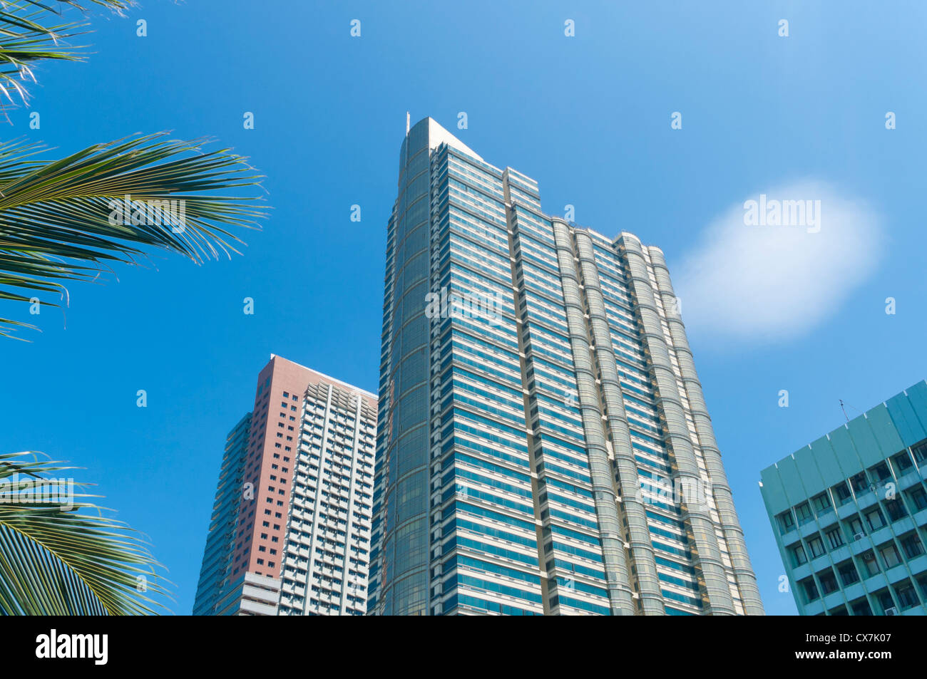 tall residential apartment buildings in Manila, Philippines Stock Photo Alamy