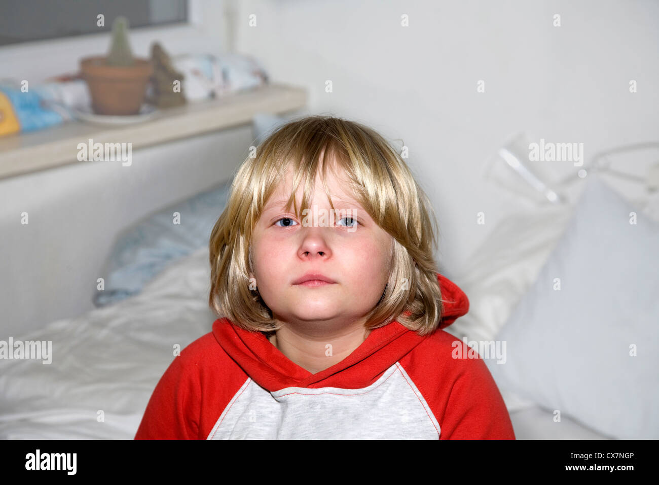 Child caught a cold Stock Photo Alamy