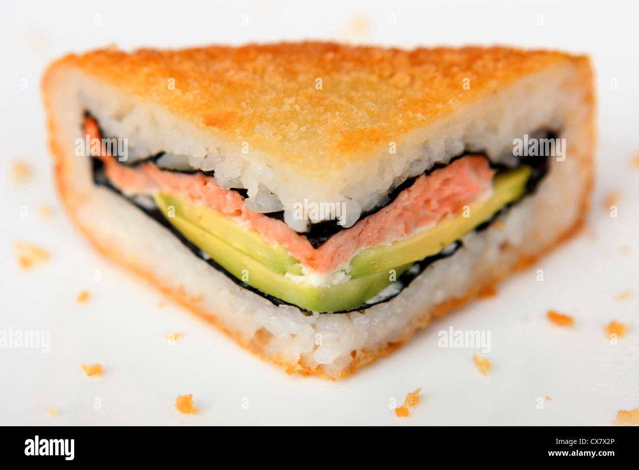 Deep fried Sushi sandwich Stock Photo Alamy