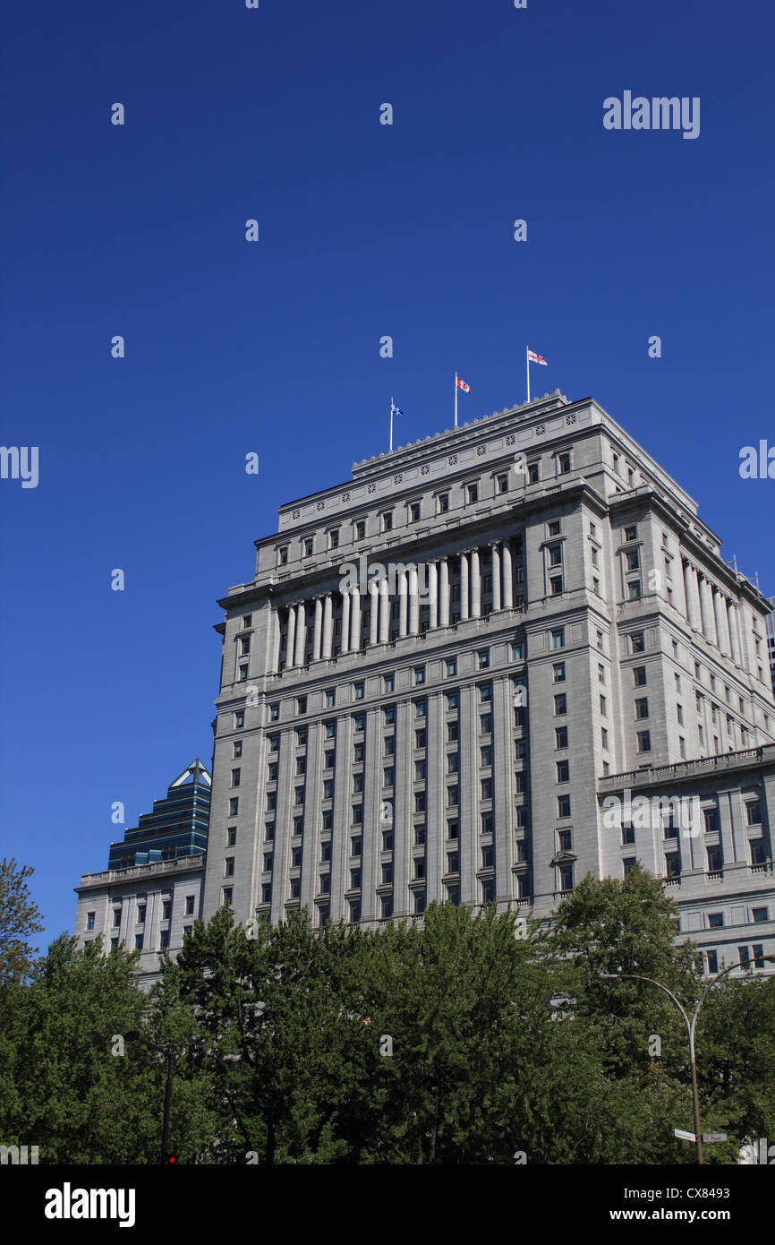 Canada, Quebec, Montreal, Sun Life Building Stock Photo - Alamy