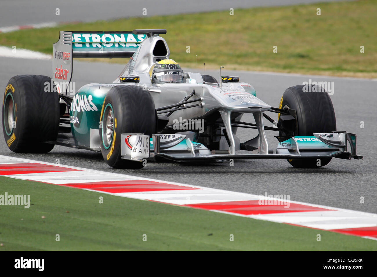 German race car driver for the mercedes racing team hi-res stock ...