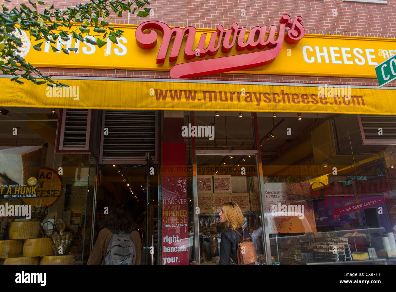 New York, NY, USA, Greenwich Village, Italian "Murray's Cheese Store