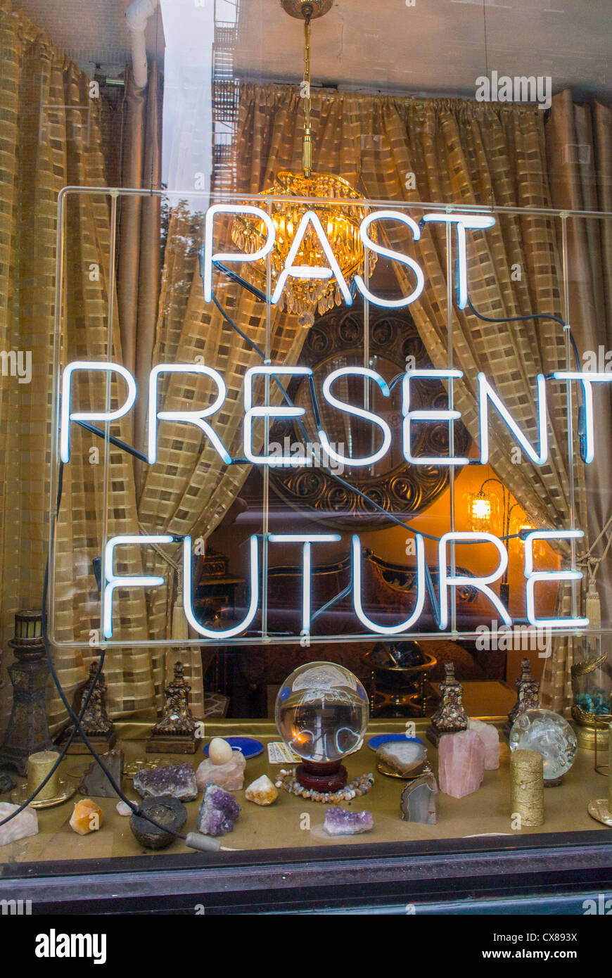 New York City, NY, USA, West Village, Fortune Teller Shop, on "Bedford