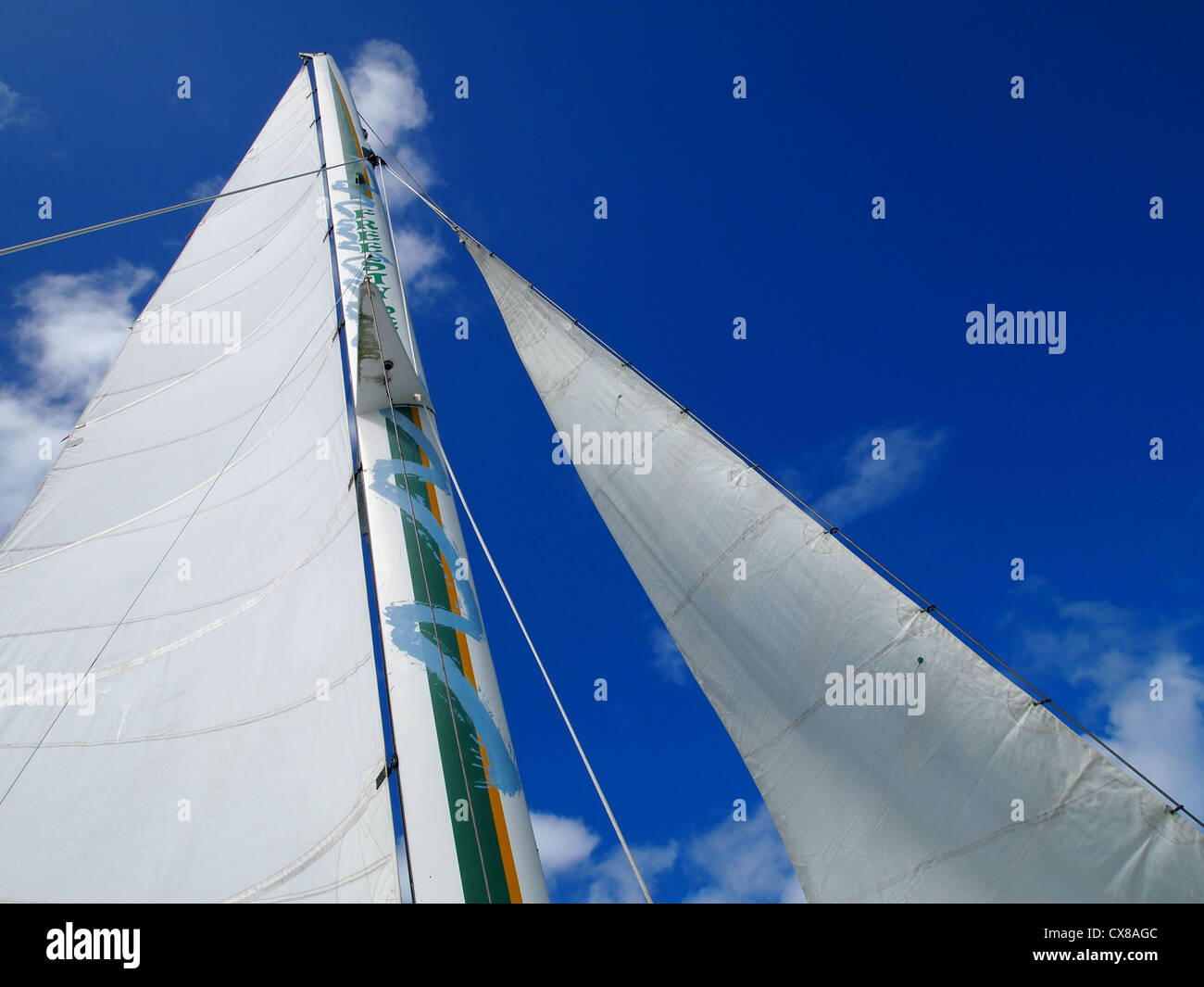 Close shot ship mast white hi-res stock photography and images - Alamy