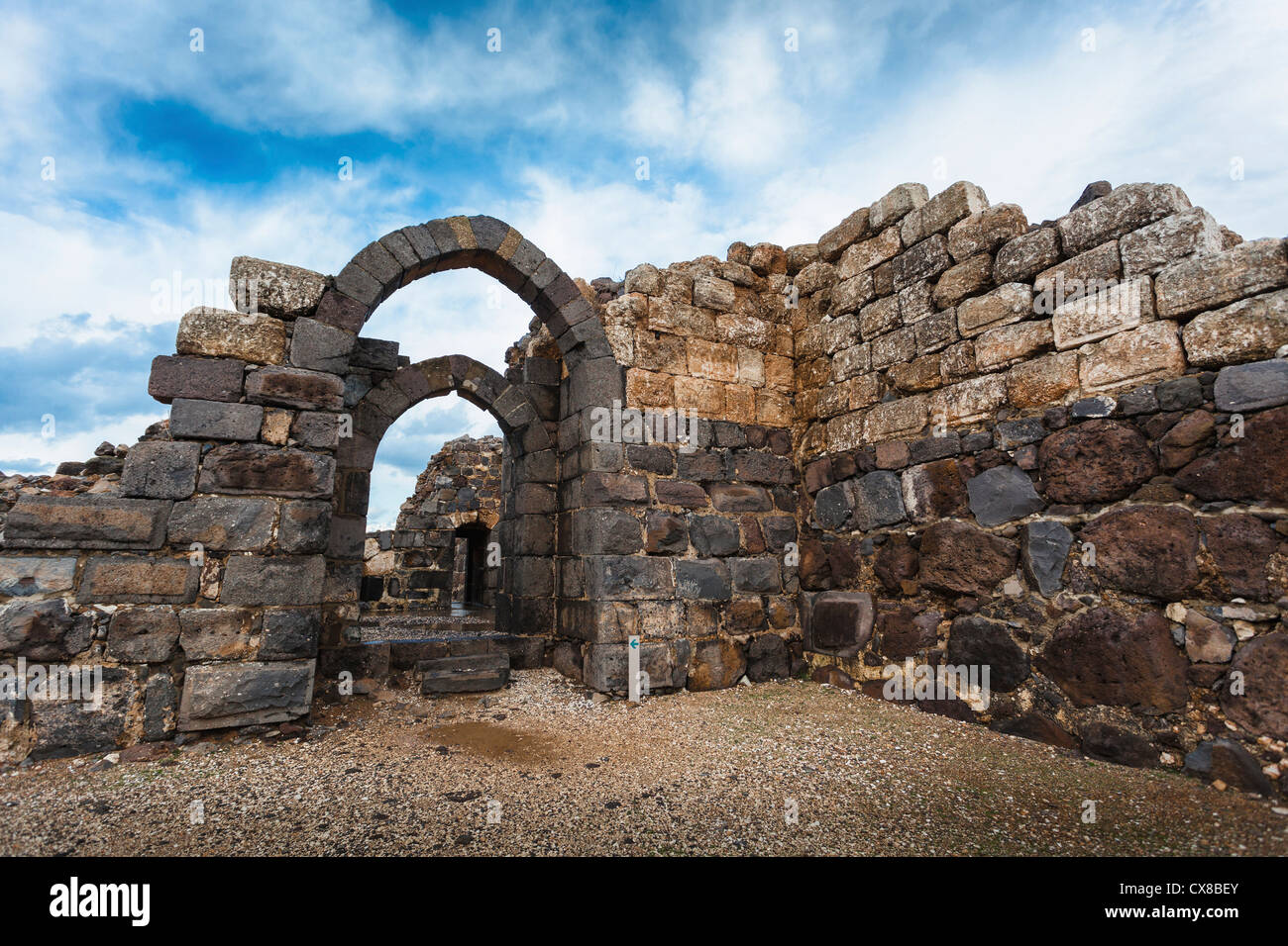 Belvoir Fortress Kokhav Ha Yarden National Park; Israel Stock Photo