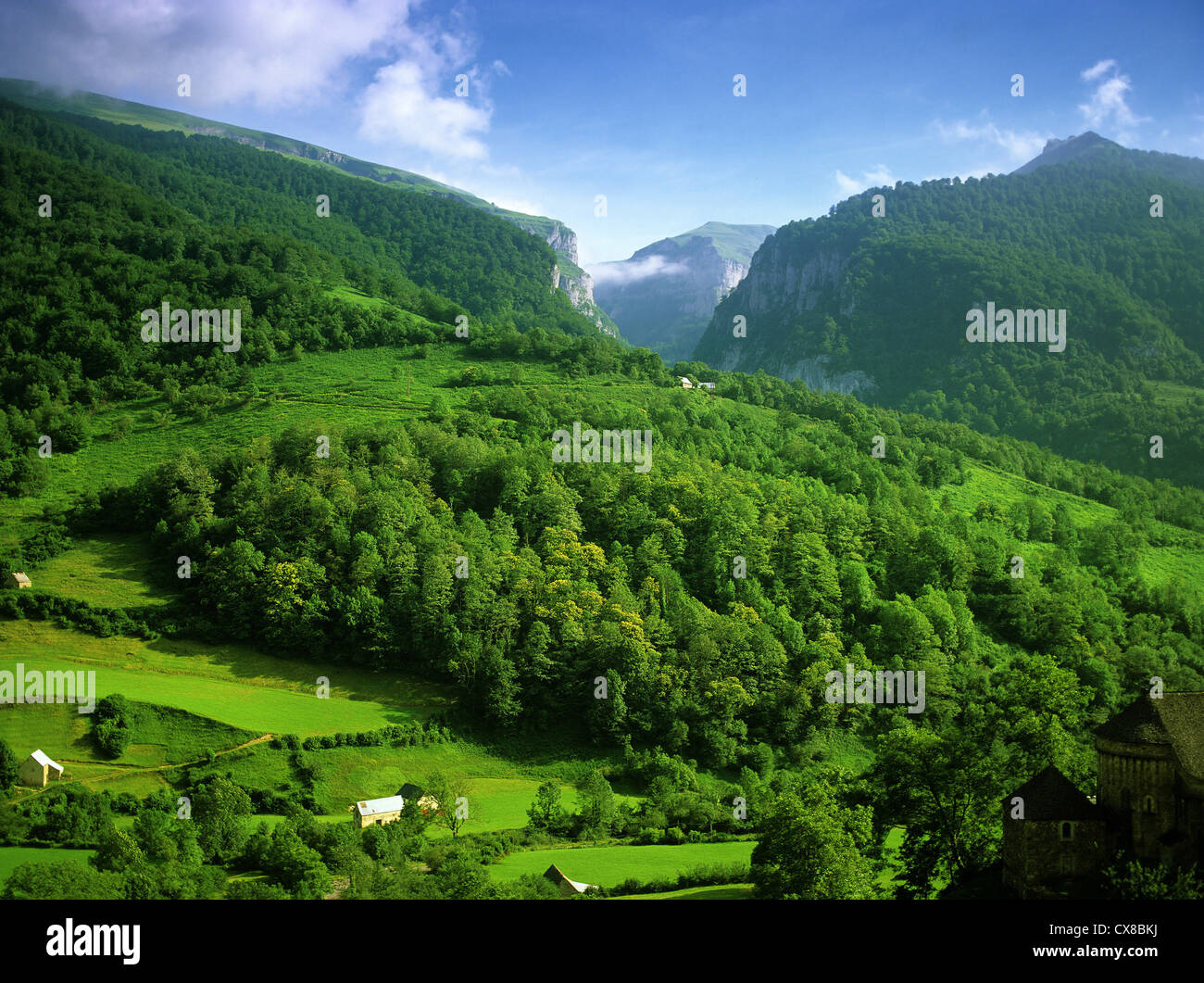 Spanish border french high mountains hi-res stock photography and ...