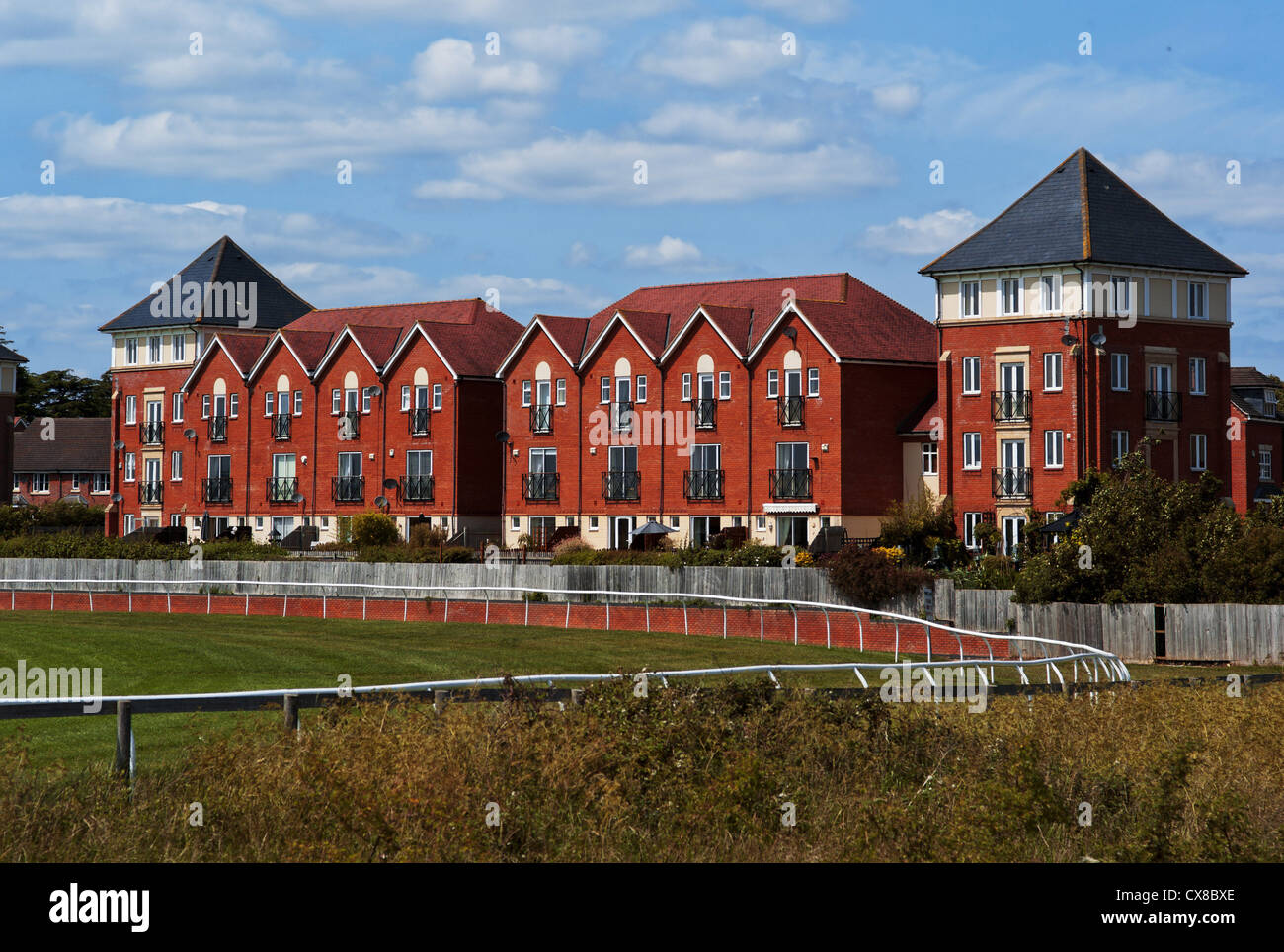 racecourse new housing and flats stratford upon avon warwickshire