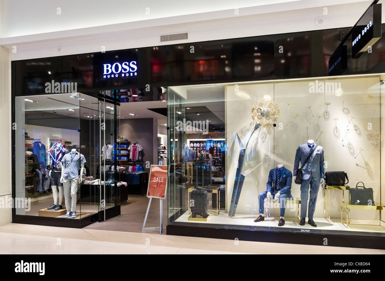 extract Aanhoudend Architectuur Hugo Boss store in the Mall of America, Bloomington, Minneapolis,  Minnesota, USA Stock Photo - Alamy