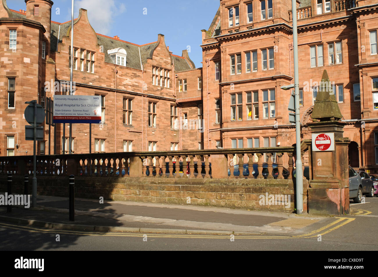 The Royal Hospital for Sick Children, Sciennes Road, Edinburgh Stock