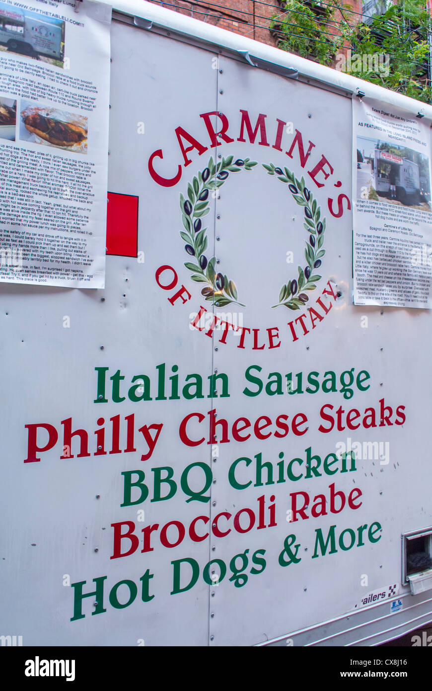 New York City Food Truck Festival Stock Photos New York