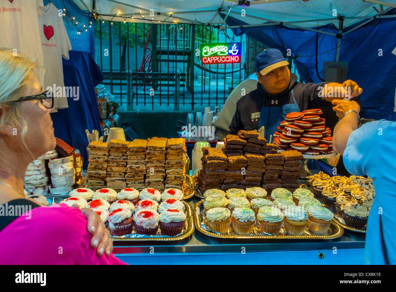 New York, NY, USA, Little Italy Area, San Genarro Italian Street Food