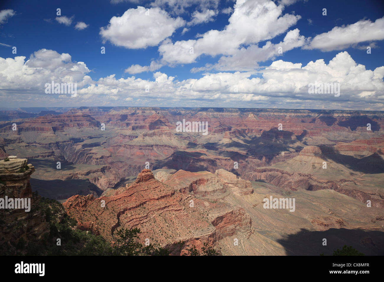 Summer clouds over the Grand Canyon Stock Photo - Alamy