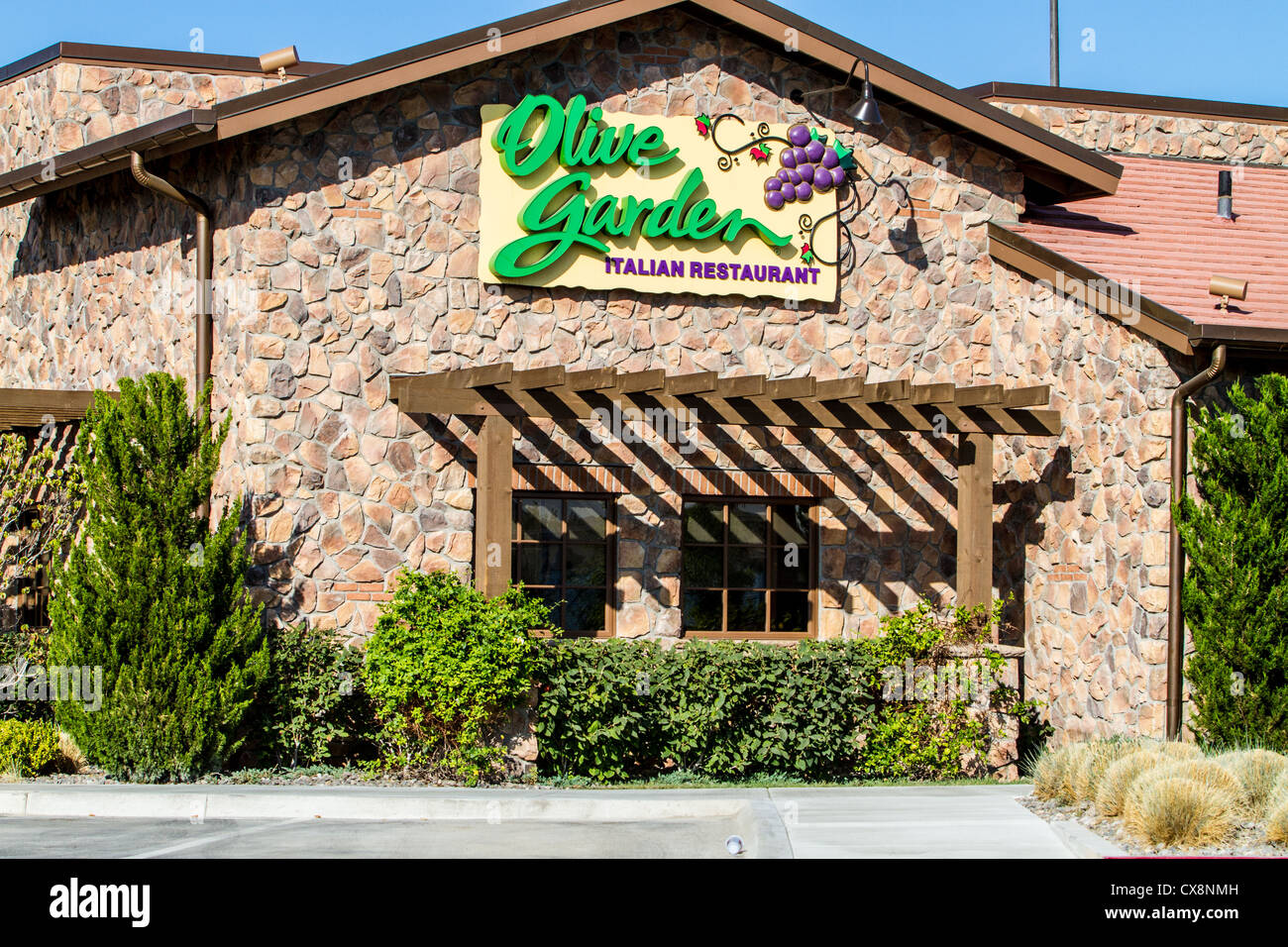 The Olive Garden Restaurant in Sparks Nevada at the Legends shopping center Stock Photo