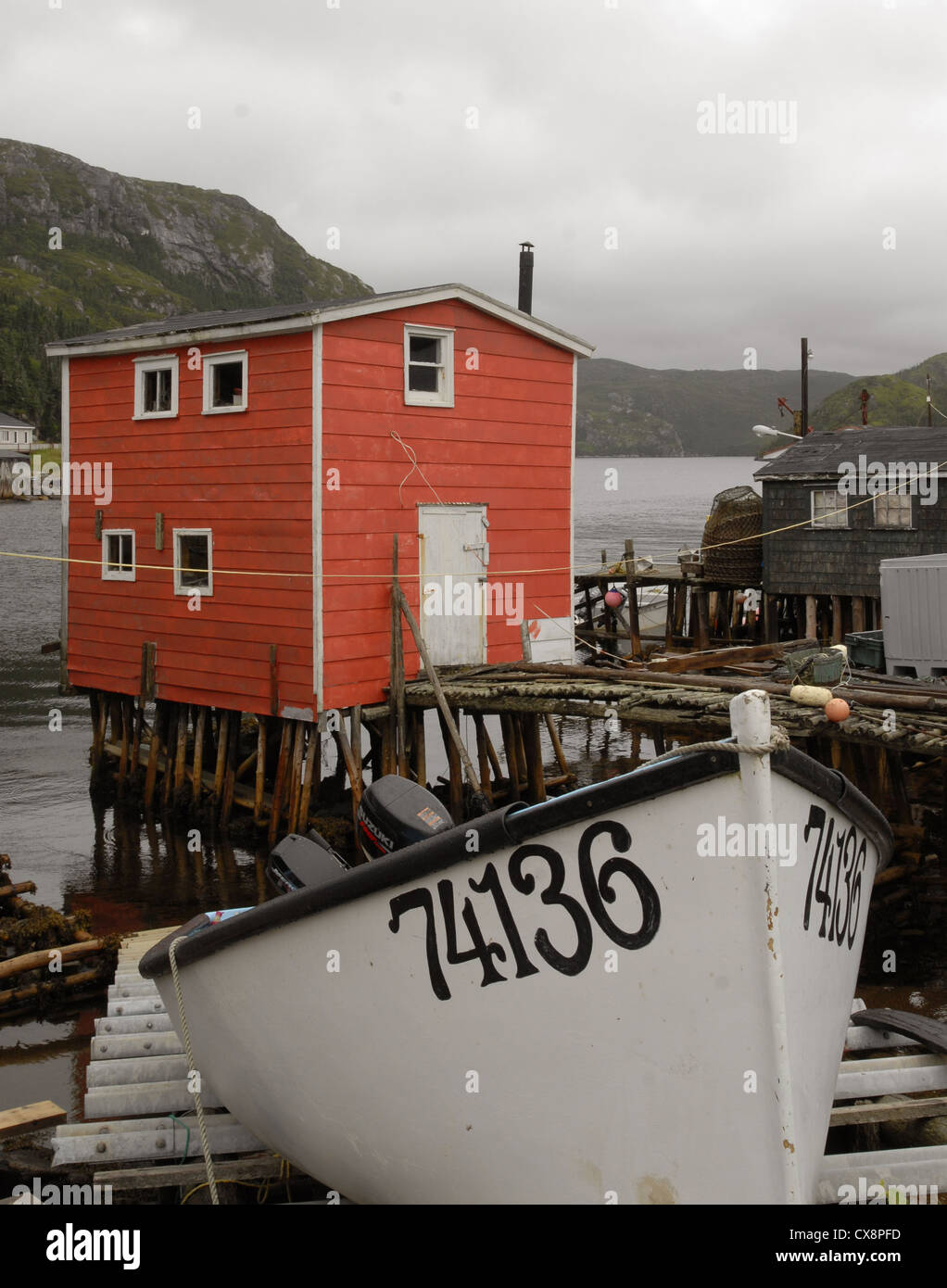 Harbour le Cou, Newfoundland Stock Photo