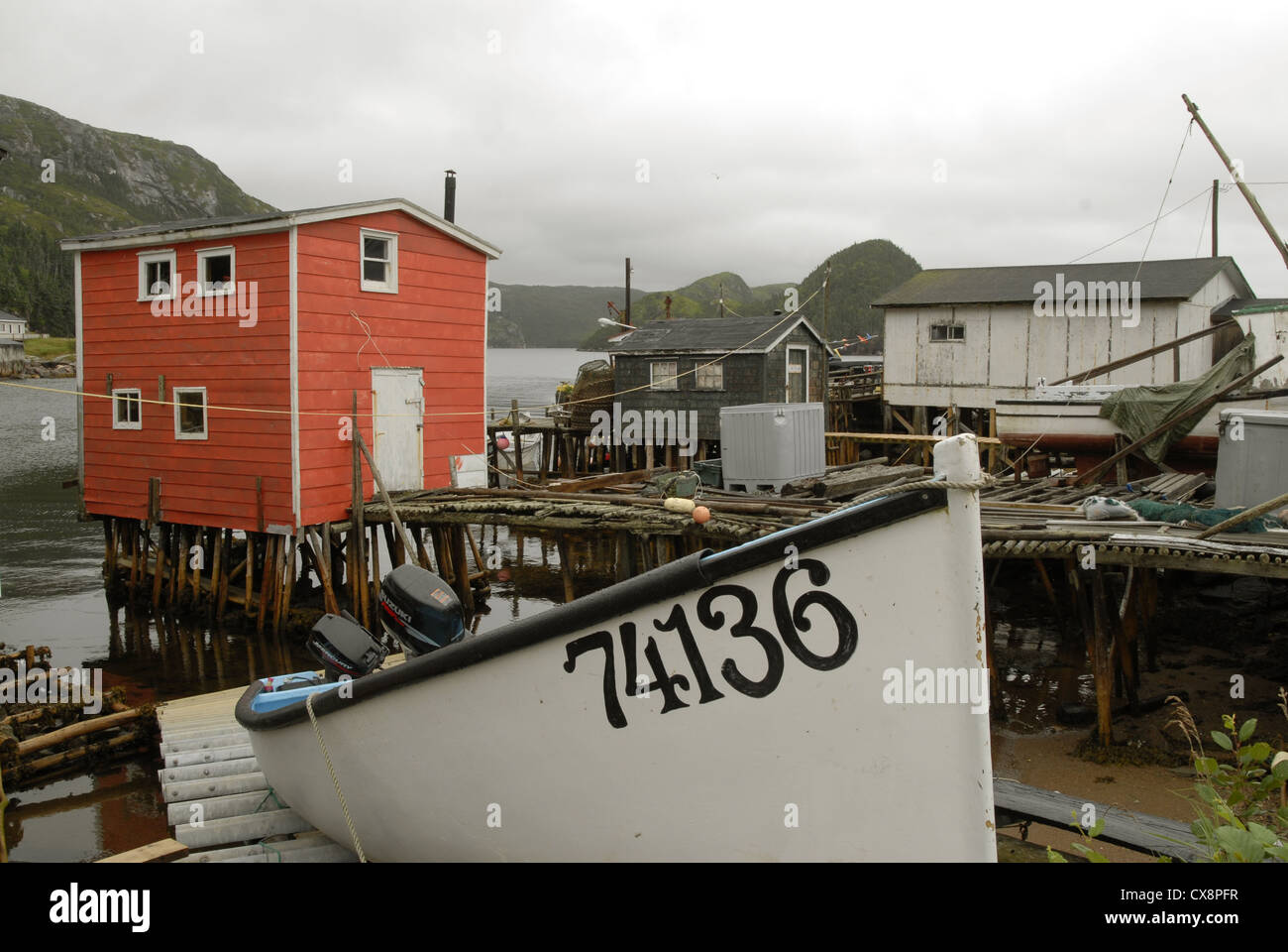 Harbour le Cou, Newfoundland Stock Photo