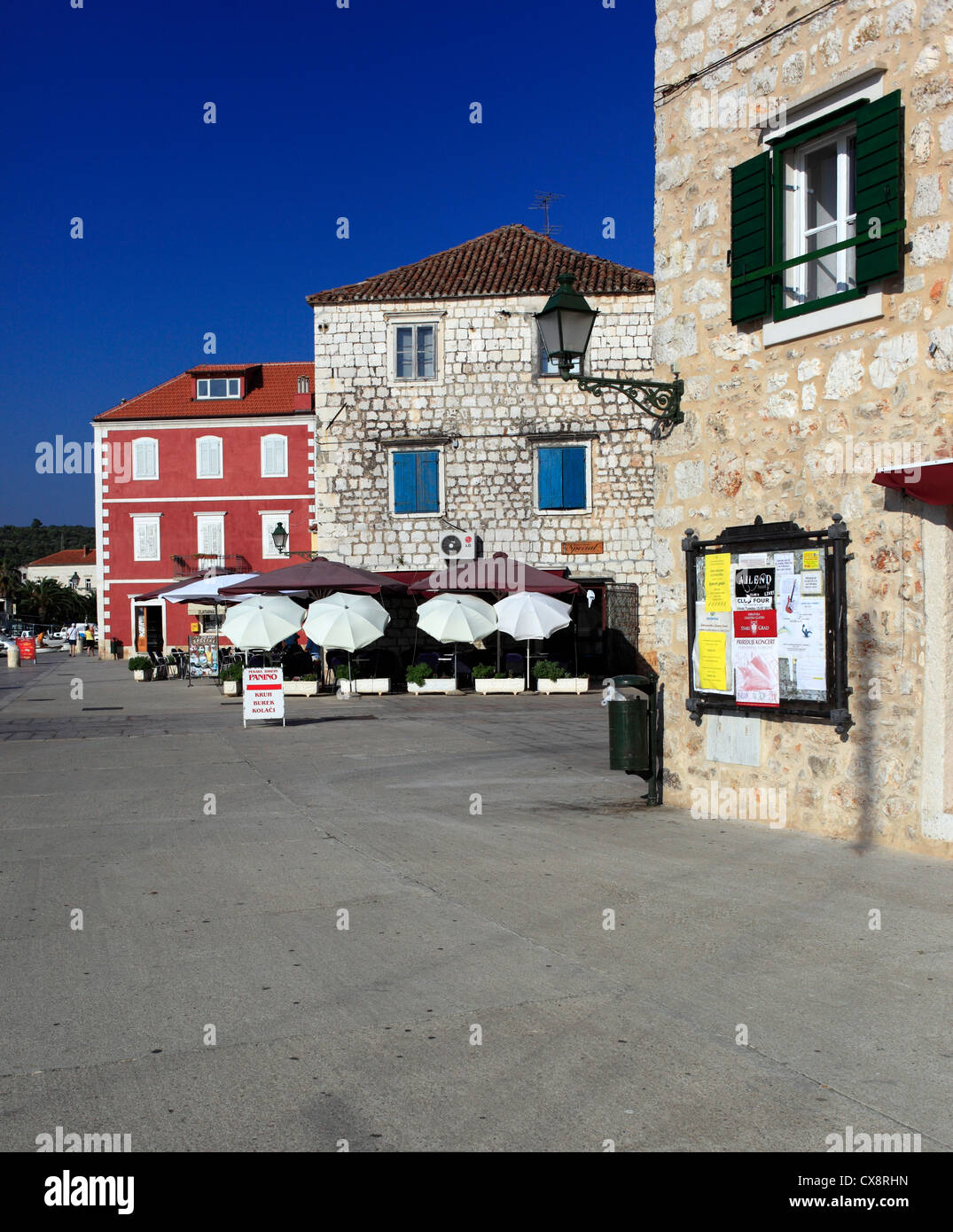 Stari Grad, Island of Hvar, Dalmatian coast, Croatia Stock Photo