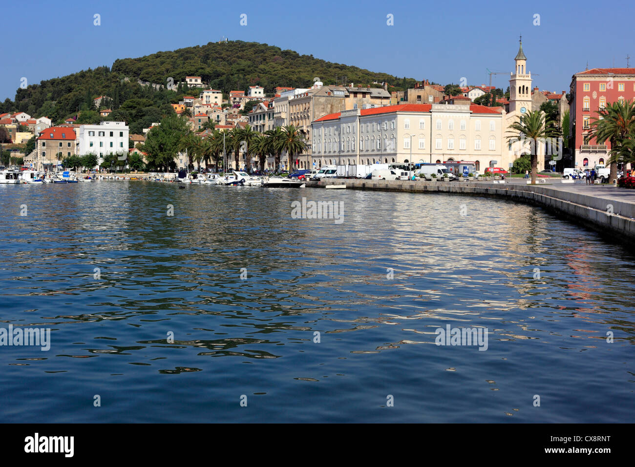 City harbour, Split, Dalmatia, Croatia Stock Photo