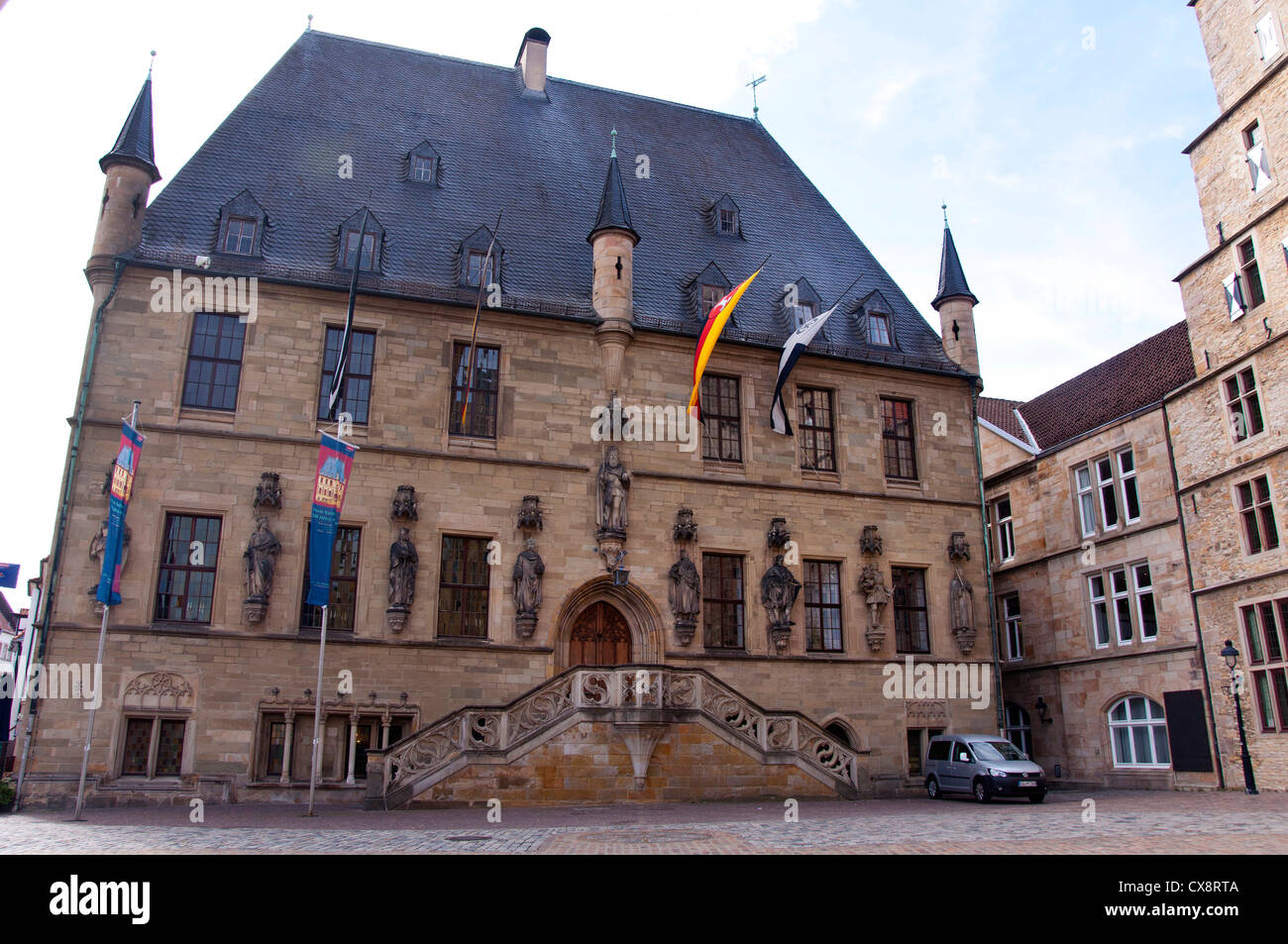 Town Hall of the Peace of Westphalia, Osnabruck, Germany Stock Photo