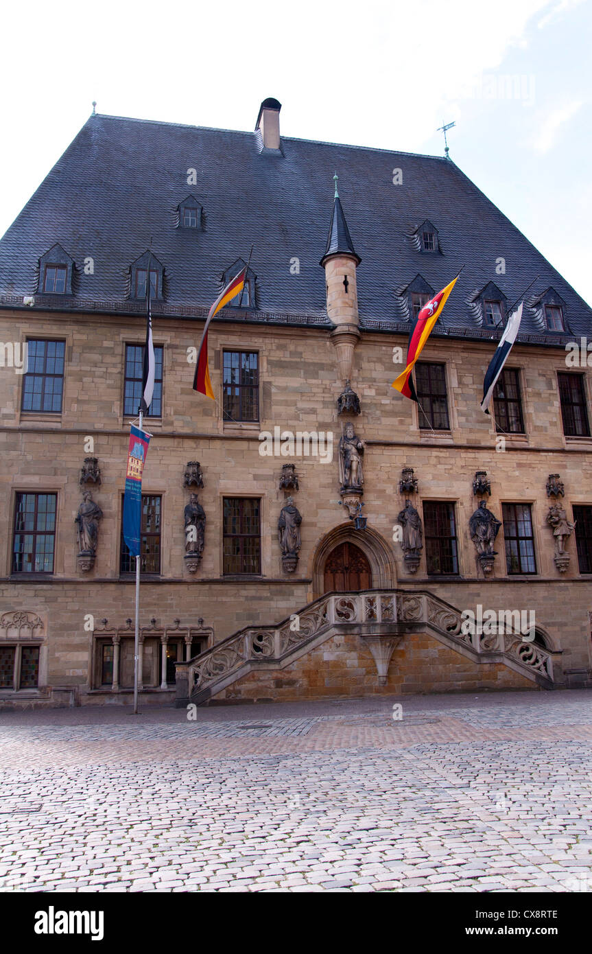 Town Hall of the Peace of Westphalia, Osnabruck, Germany Stock Photo