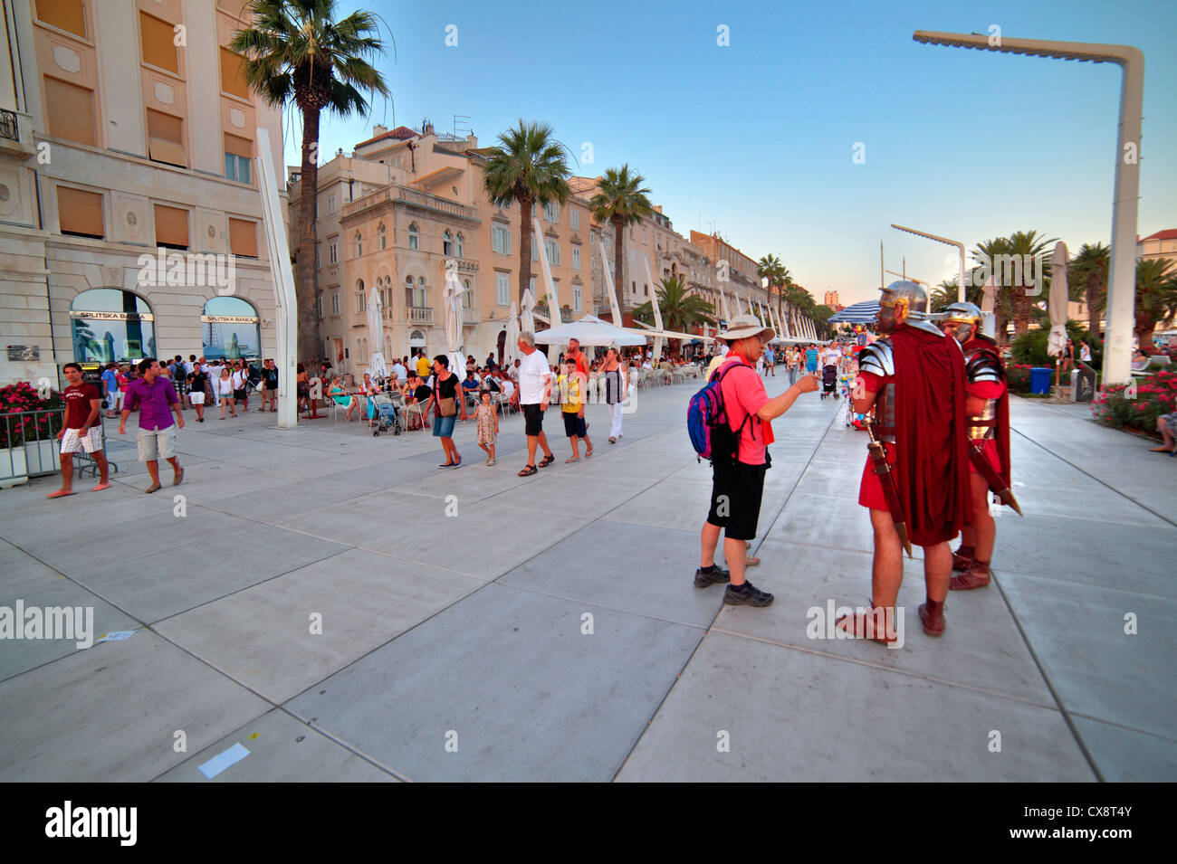 Split, Dalmatia, Croatia Stock Photo