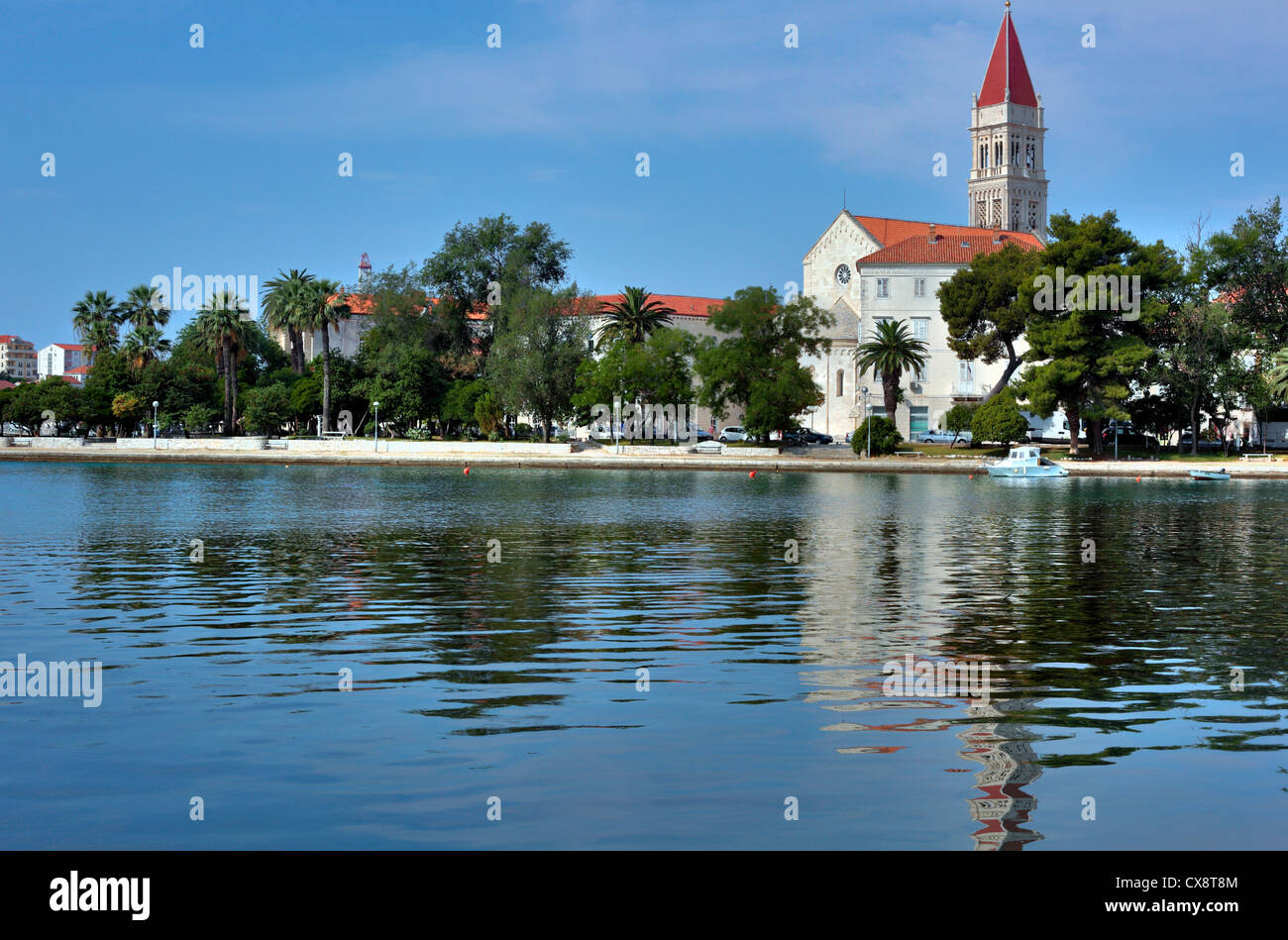 Cathedral of St. Lawrence, Trogir, Dalmatia, Croatia Stock Photo