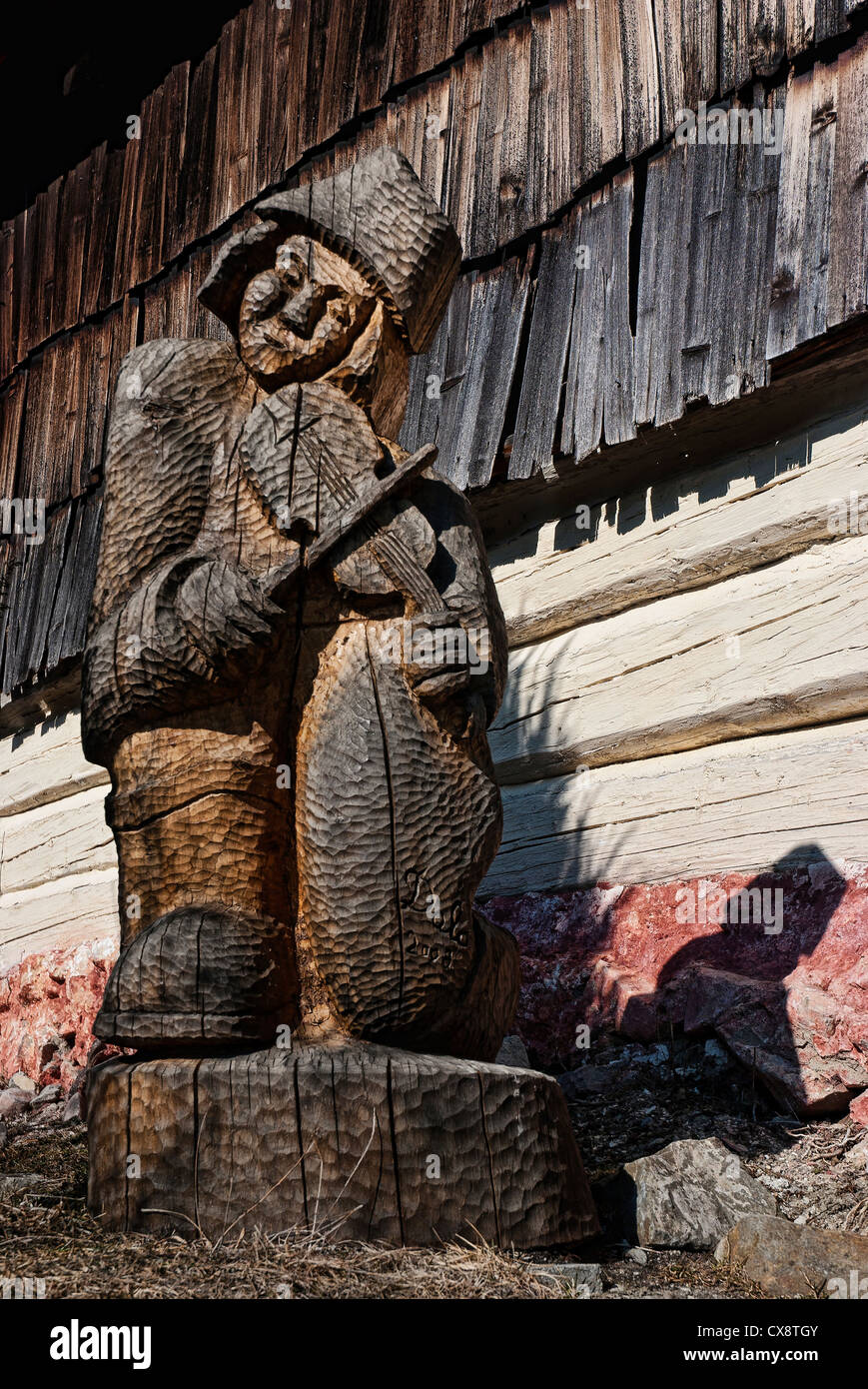 Vlkolinec, Slovakia Stock Photo